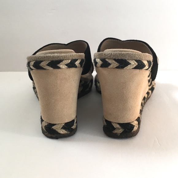 UGG Margot Sheepskin Wedge Slip On Sandals Size 6 - Picture 4 of 8